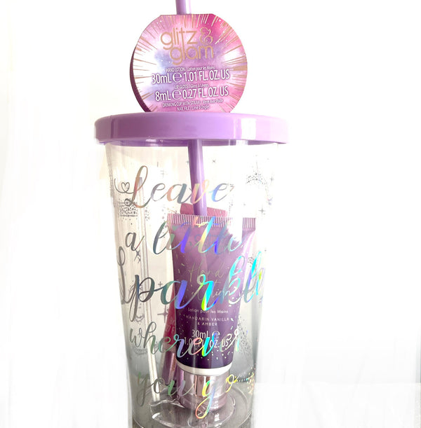 SET GIFT PURPLE CUP